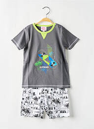 Pijama imprimat fantezie gri ROSE POMME garcon
