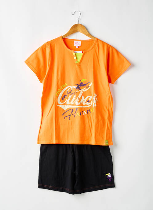 Pijama portocaliu ROSE POMME băiat