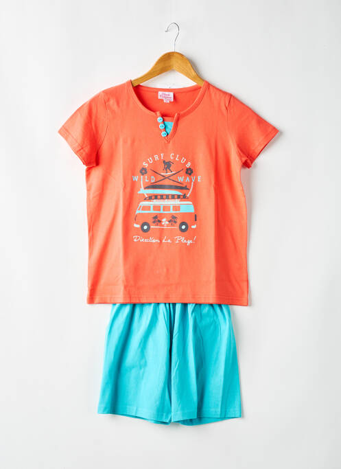 Pijama portocaliu ROSE POMME băiat