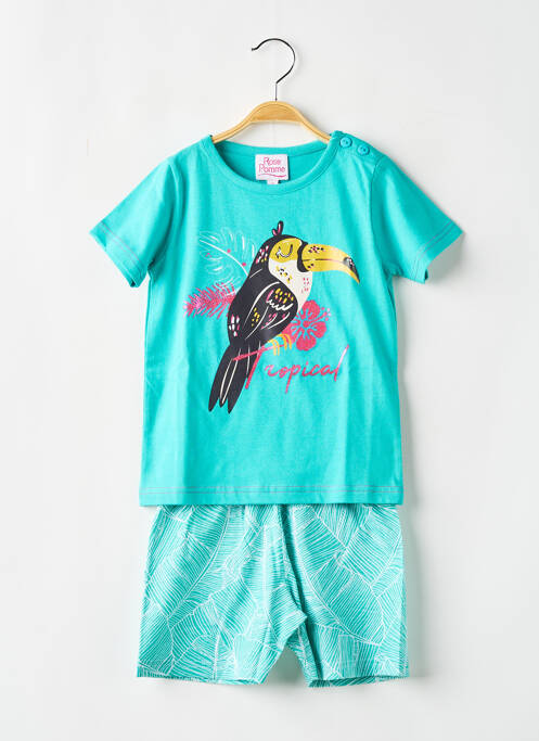 Pijama albastru ROSE POMME fată