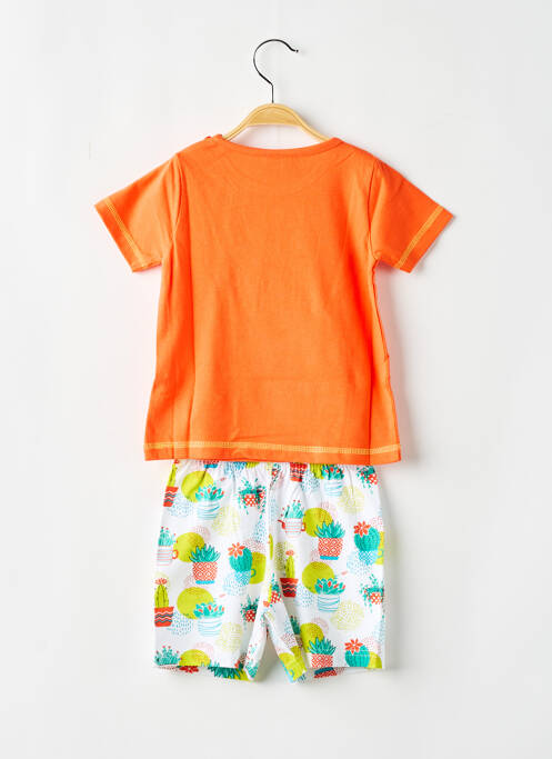 Pijama portocaliu ROSE POMME fată