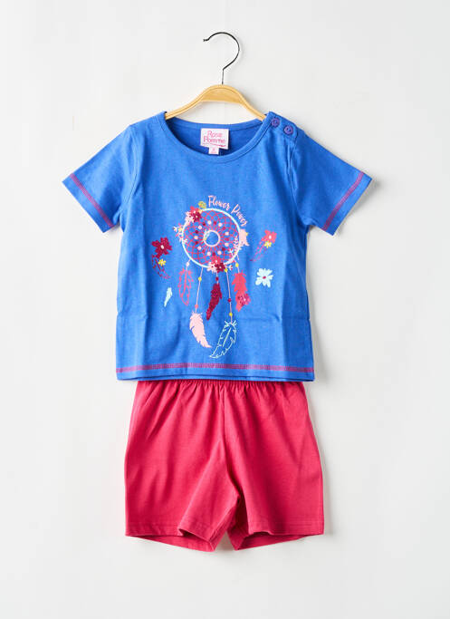 Pijama albastru ROSE POMME fată