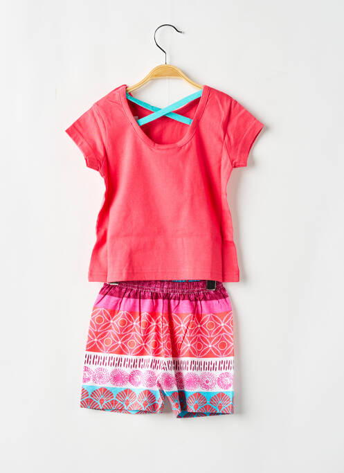 Pijama roșu ROSE POMME fată