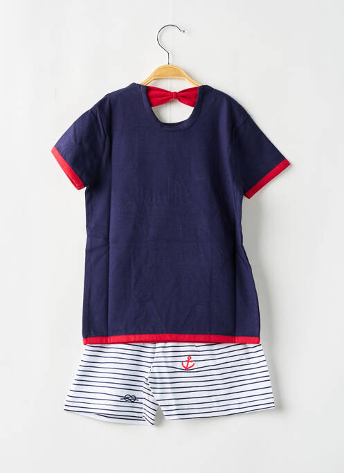 Pijama albastru ROSE POMME fată