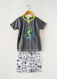 Pijama imprimat fantezie gri ROSE POMME garcon