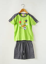 Pijama talie elastică verde ROSE POMME garcon