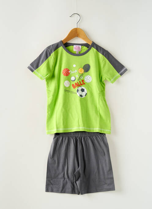 Pijama verde ROSE POMME băiat