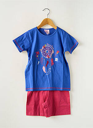 Pijama albastru ROSE POMME fată