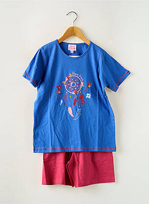 Pijama albastru ROSE POMME fată