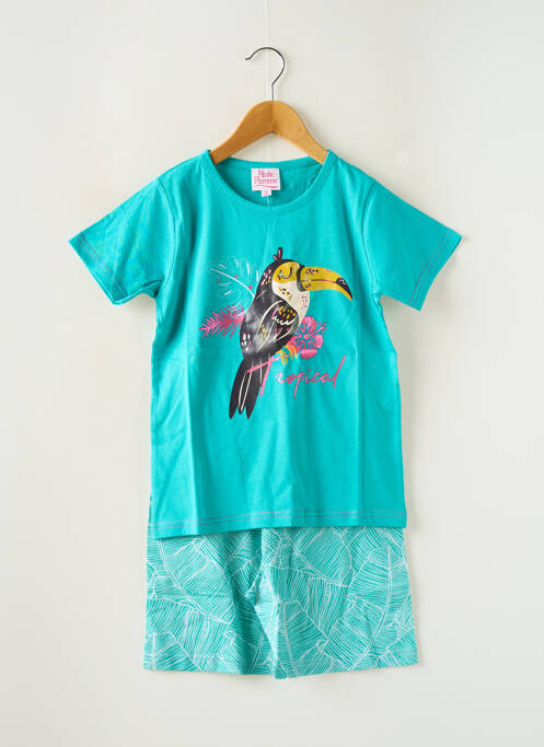 Pijama albastru ROSE POMME fată