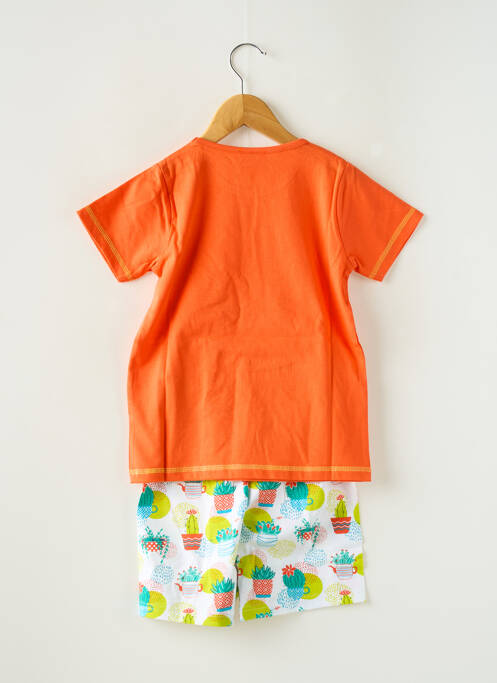 Pijama portocaliu ROSE POMME fată