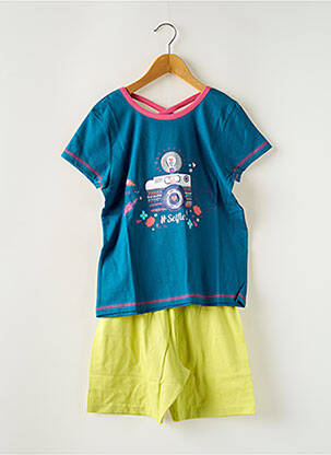 Pijama albastru ROSE POMME fată