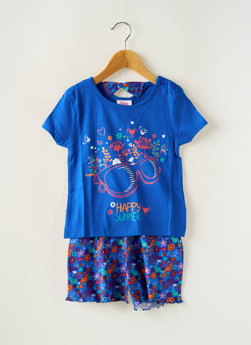 Pijama albastru ROSE POMME fată