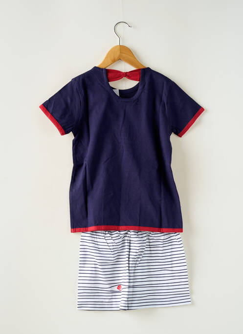 Pijama albastru ROSE POMME fată