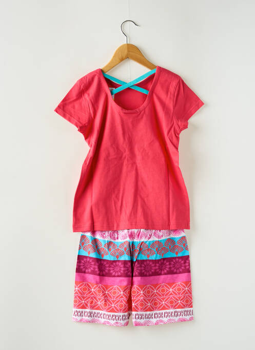 Pijama roz ROSE POMME fată