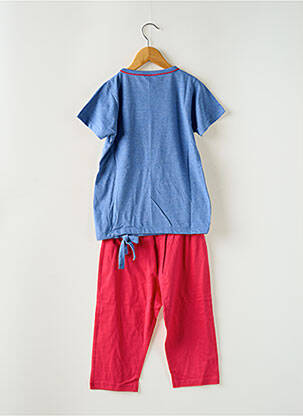 Pijama țesătură jerseu albastru ROSE POMME fată