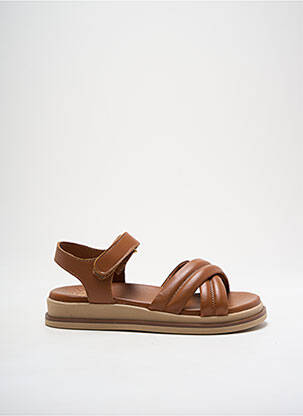 Sandale/Pantofi decupați maro SMS femeie