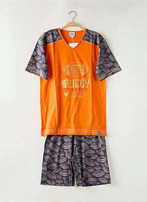 Pijama portocaliu ROSE POMME bărbat