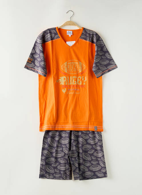 Pijama portocaliu ROSE POMME bărbat