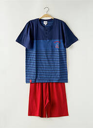 Pijama pantaloni scurți albastru ROSE POMME homme