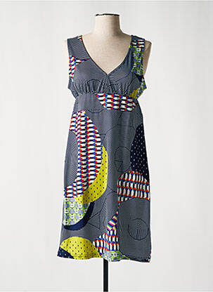 Rochie midi albastru ROSE POMME femeie