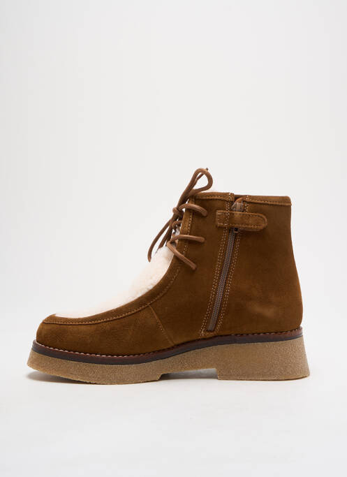 Botine/Ghete maro REQINS femeie