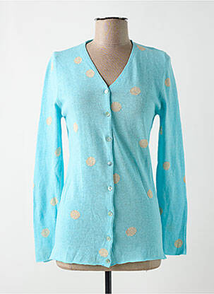 Vestă cu mâneci lungi albastru LE PHARE DE LA BALEINE femeie