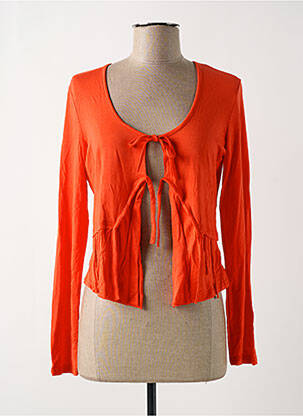 Vestă cu mâneci lungi portocaliu MADO ET LES AUTRES femeie