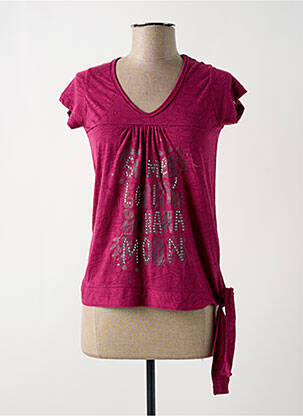 Tricou roz BANANA MOON femeie