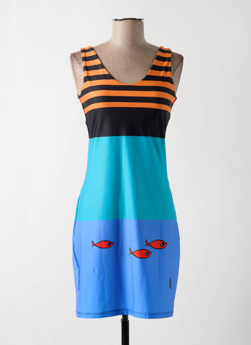 Rochie scurtă albastru VOLT DESIGN femeie