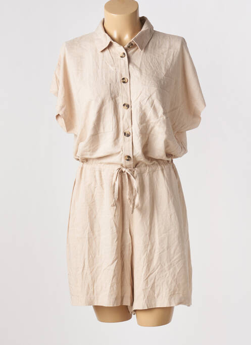 Salopetă scurtă bej ICHI femeie