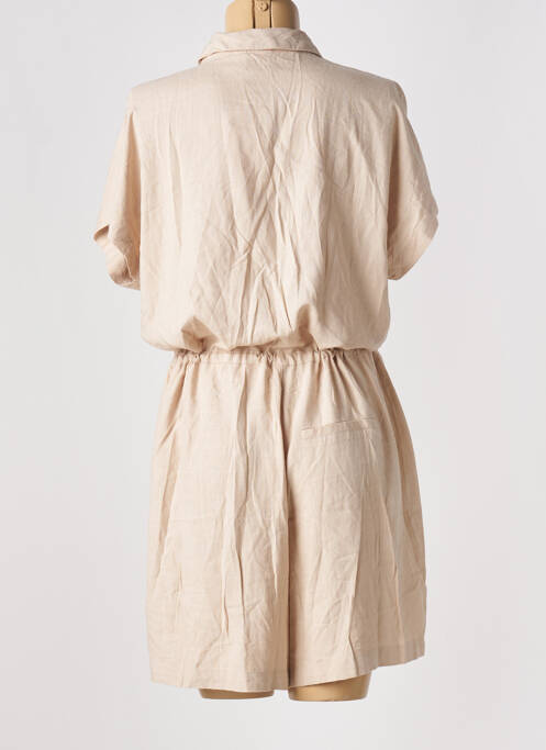 Salopetă scurtă bej ICHI femeie