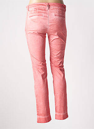 Pantalon chino talie joasă talie joasă roz LUNATISME femeie