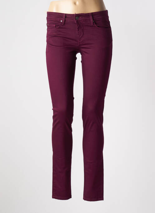 Pantalon slim violet SALSA femeie
