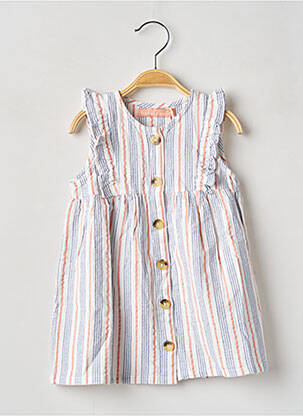 Rochie midi alb WEEK END A LA MER fată