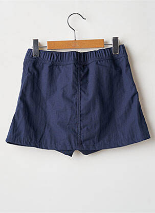 Fustă pantaloni scurți croială dreaptă albastru WEEK END A LA MER fată