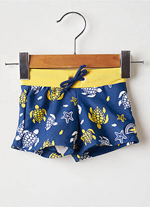 Șort de baie albastru WEEK END A LA MER băiat