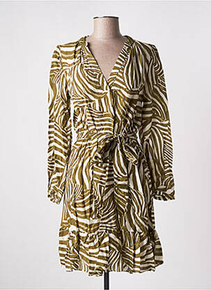 Rochie midi verde LAUREN VIDAL femeie