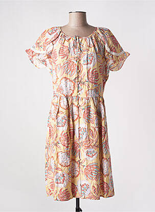 Rochie midi bej ATELIER REVE femeie