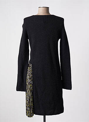 Rochie pulover guler în v mâneci lungi negru MARC CAIN femeie