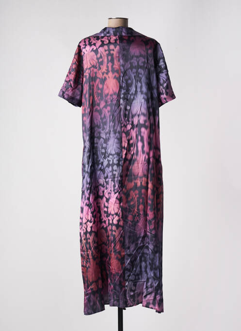 Rochie lungă violet LAUREN VIDAL femeie