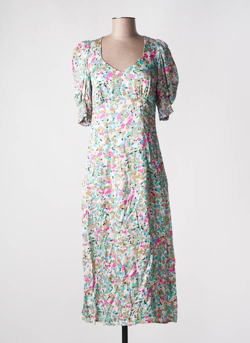 Rochie lungă verde IMPREVU femeie