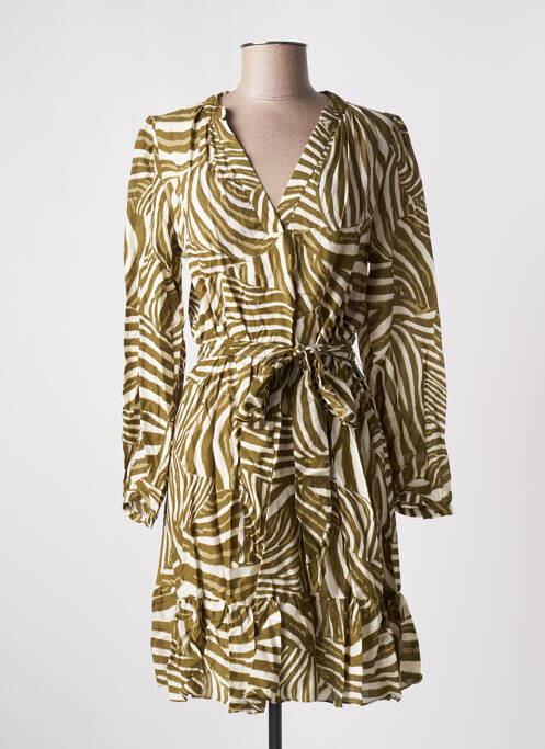 Rochie midi verde LAUREN VIDAL femeie