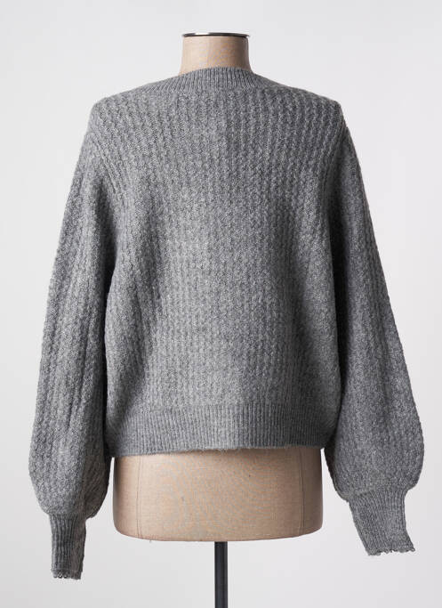 Vestă cu mâneci lungi gri NÜ femeie