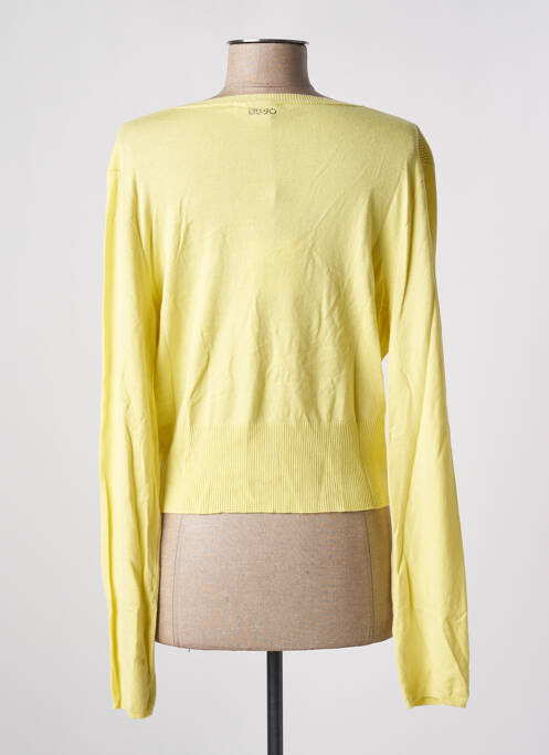 Vestă cu mâneci lungi galben LIU JO femeie