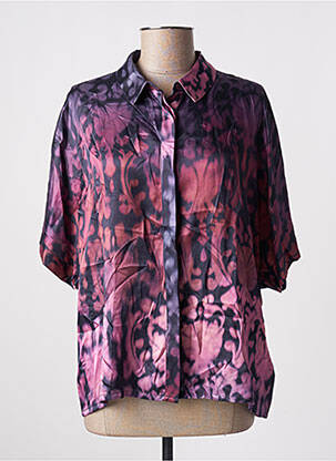 Cămașă violet LAUREN VIDAL femeie