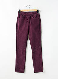 Pantalon slim buzunare violet LAUREN VIDAL femme