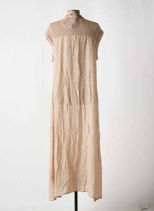 Rochie lungă bej NÜ femeie