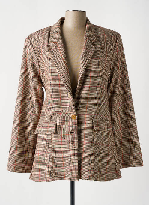 Sacou bej ELISA CAVALETTI femeie