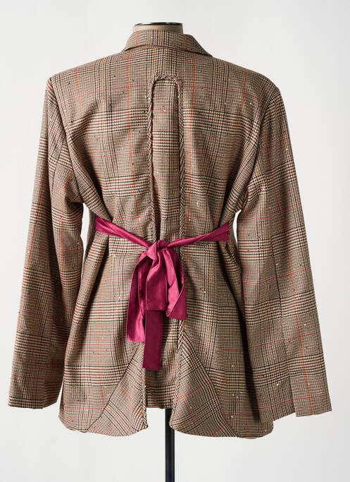 Sacou bej ELISA CAVALETTI femeie